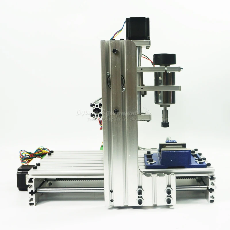 Нет доставки! Лучший DIY 2520 3 оси CNC гравировальный станок с 300 Вт DC шпиндель мини