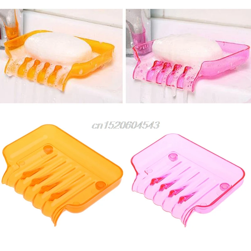 Bathroom Draining Soap Box Kitchen Sink Sponge Drainage Dish Holder R06 Whosale&ampDropShip | Обустройство дома