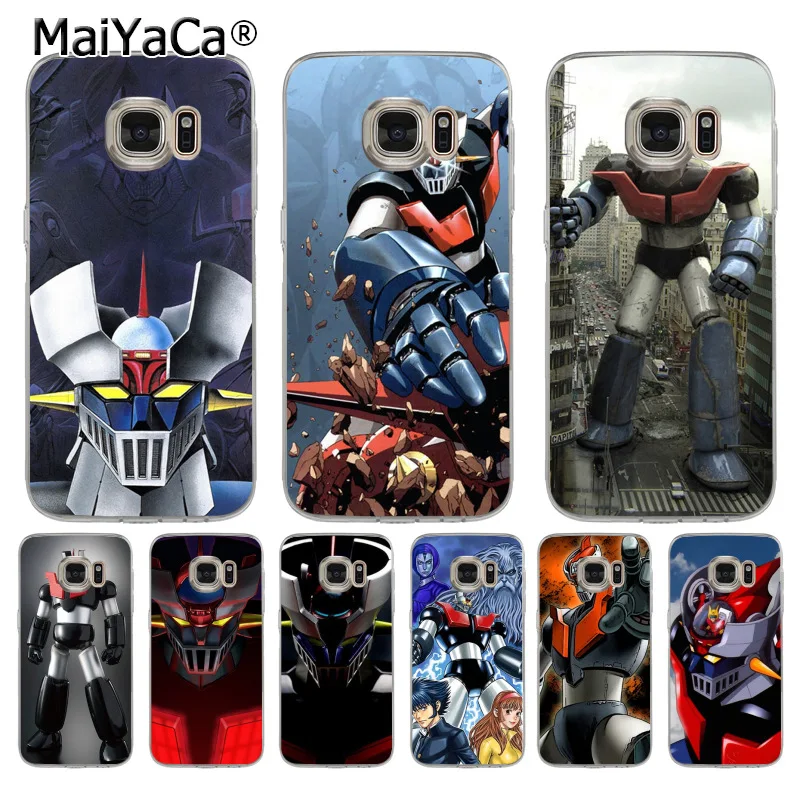 Мягкий чехол из ТПУ MaiYaCa Mazinger Z Amazing landscape для samsung galaxy s8 s7 edge s6 plus s5 s9 | Мобильные