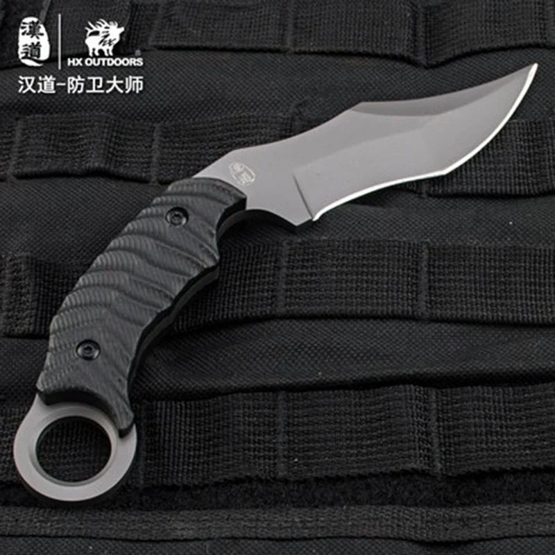 Machetes k10 composite fiber karambit kinfe diagnostic-tool hunting Diving knife faca tactical survival counter strike knives |