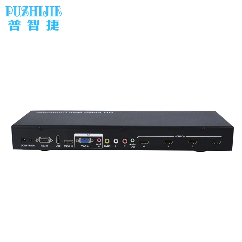 PZJ VW02 2x2 HDMI видео настенный процессор HD TV 1080P матричный контроллер Splicer Splitter Display