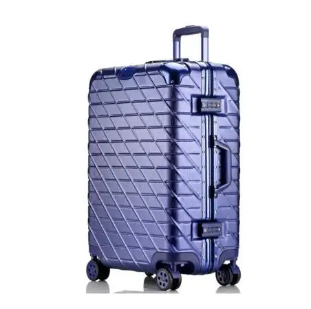 Carrylove 2" 24" 2" 29" Жесткая алюминиевая рама Дорожный чемодан-тележка kinder koffer коробка сумка на колесиках для путешествий - Цвет: blue