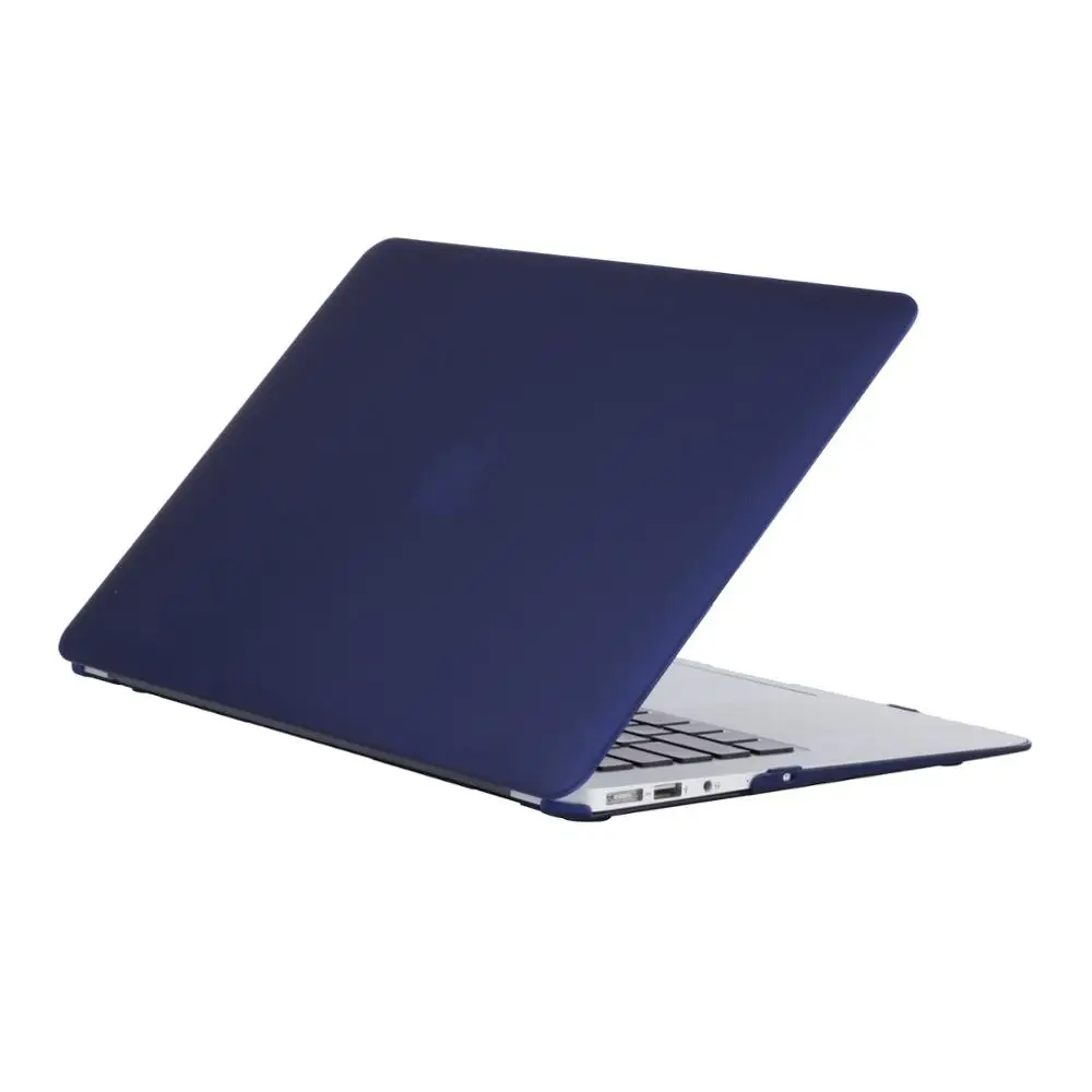 Жесткий кристально матовый чехол-накладка для MacBook Air 11 A1465/air 13 дюймов A1466 pro 13,3 15 A1278 retina 13 A1502 - Цвет: Matte Peony blue
