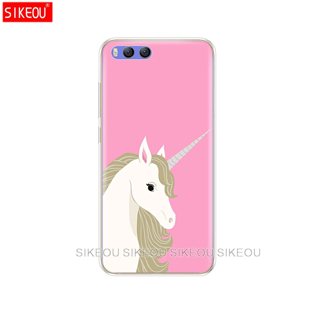 Силиконовый чехол для Xiaomi Mi 8 8SE A1 A2 5 5S 5X 6 Mi5 MI6 NOTE 3 MAX Mix 2 2S Rainbow Lovely Unicorn | Мобильные