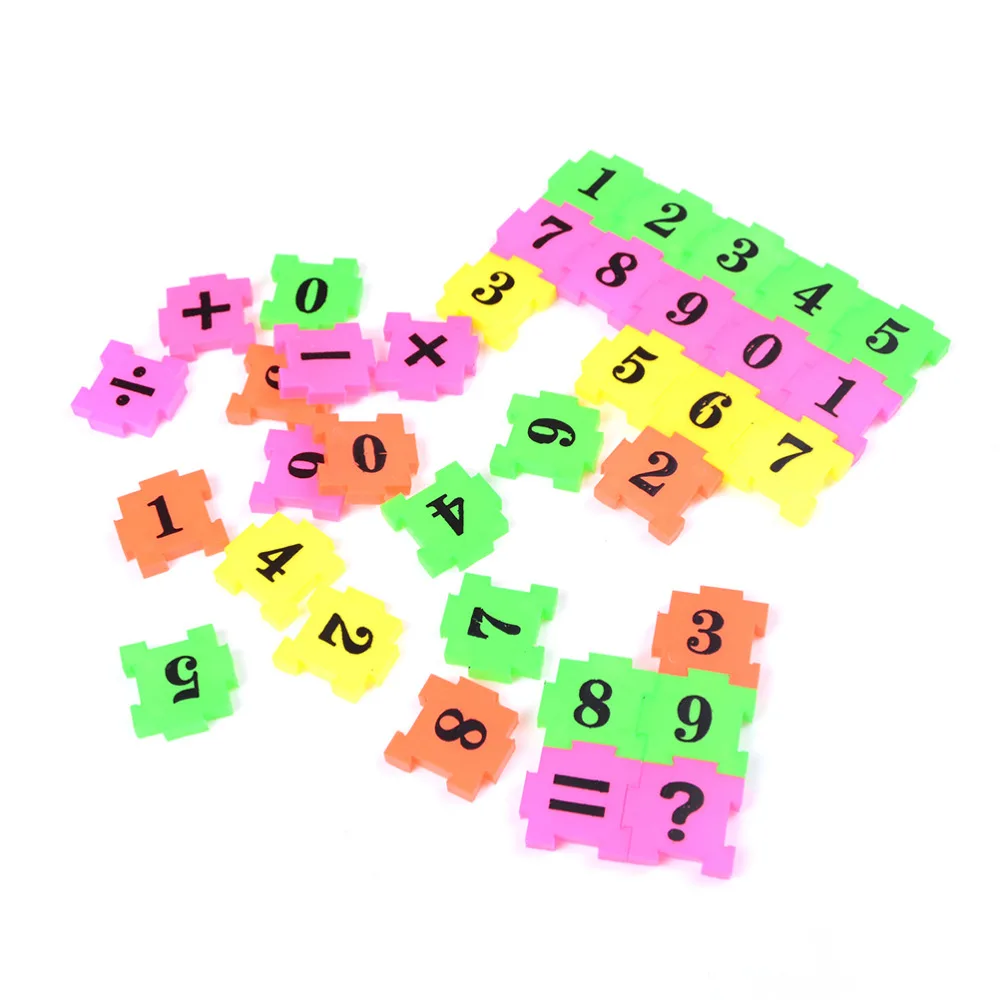 36 шт./лот детское Раннее Обучение цифра добавить вычитание размножение