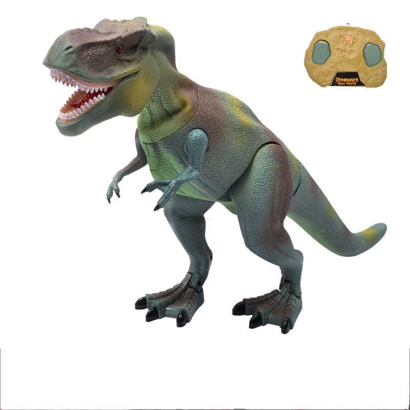 Бесплатная доставка Электрический динозавр с дистанционным управлением игрушки