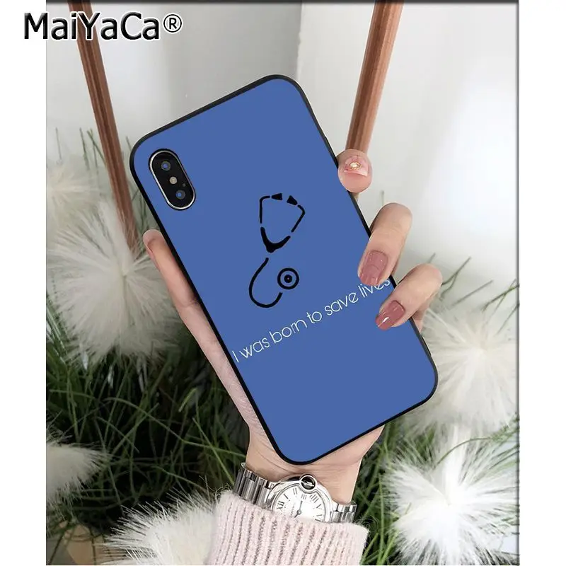 A14 MaiYaCa медицинский клиент высокого качества чехол для телефона для Apple iPhone 8 7 6 6S Plus X XS MAX 5 5S SE XR - Цвет: A14