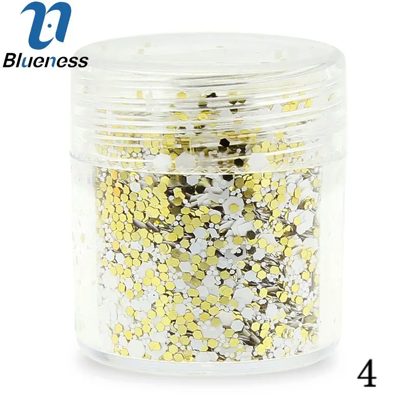 1 шт. 3D Блестящий дизайн ногтей акриловый 4 вида цветов для выбора формы снежинок