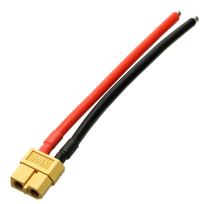 Горячая продажа Amass XT60 Мужской Женский Разъем 12AWG 10 см зарядный кабель питания