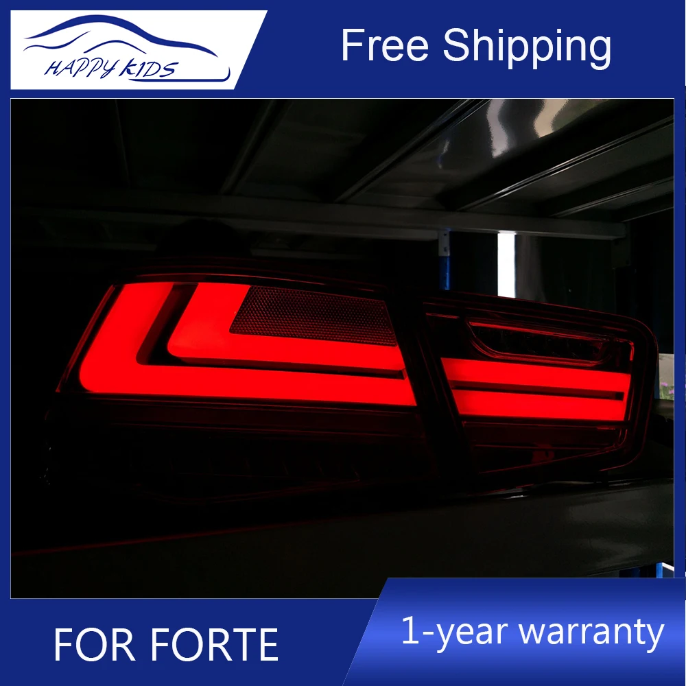 Автостайлинг задние фонари для Kia Forte 2009-2012 светодиодные противотуманные фары DRL