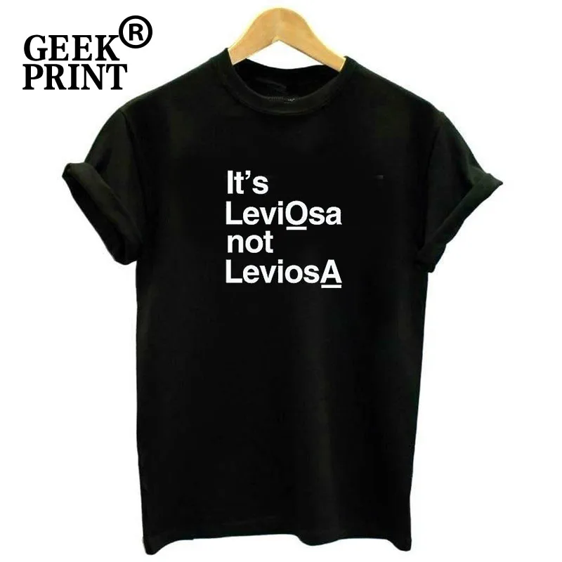 Женская футболка В магическом стиле it LEVIOSA NOT модная в Харадзюку Прямая