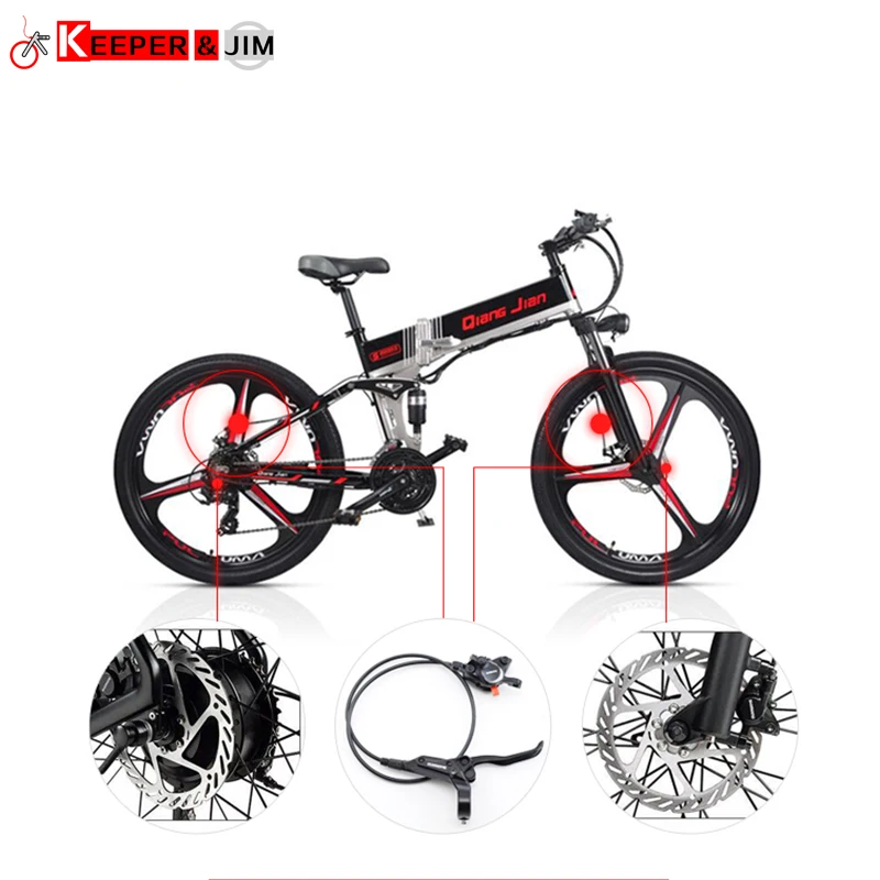 New powerful 26 inch electric mountain bike / electric bicycle / electric motorcycle bicycle / double battery