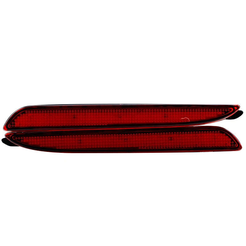 OKEEN Auto Red Lens Rear Bumper Reflector Light For Mazda 3 Accessories LED Warning Brake Stop Fog Lights Tail Reflectors Lamp | Автомобили
