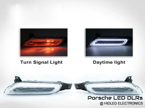 Для 2009 2012 Porsche Panamera MK1 Turbo GTS DRLs светодиодные дневные ходовые огни|Передние LED-фары