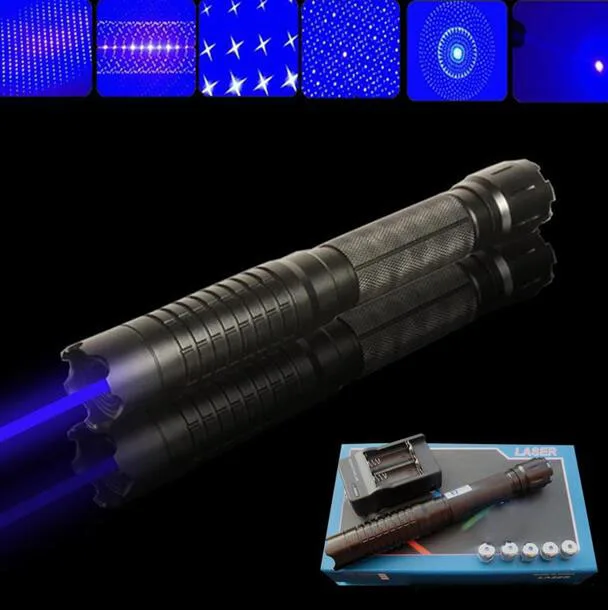 445nm 450nm 800000m Регулируемая лазерная указка синий лазерный фонарик подходит для