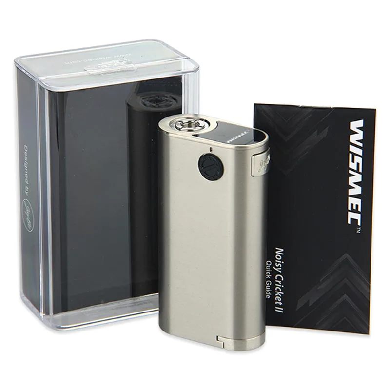 WISMEC Noisy Cricket II 25 коробка мод Vape RDA 2 электронная сигарета без 18650 Батарейный блок vs