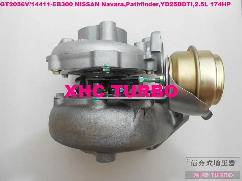 Турбокомпрессор GT2056V 751243-5002S 14411-EB300 для NISSAN Navara Pathfinder 2.5DI QW25/YD25DDTI 2.5L 174HP 2005-Новинка |