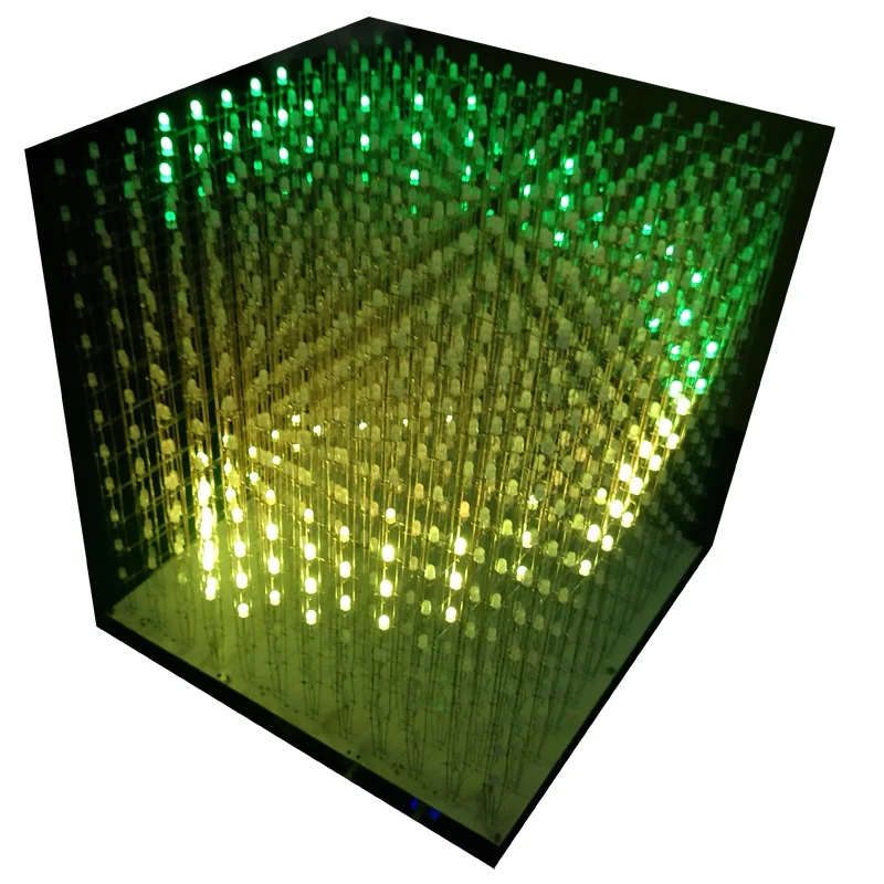 3D12 RGB121212 полноцветный кубический светодиодный набор для самостоятельного