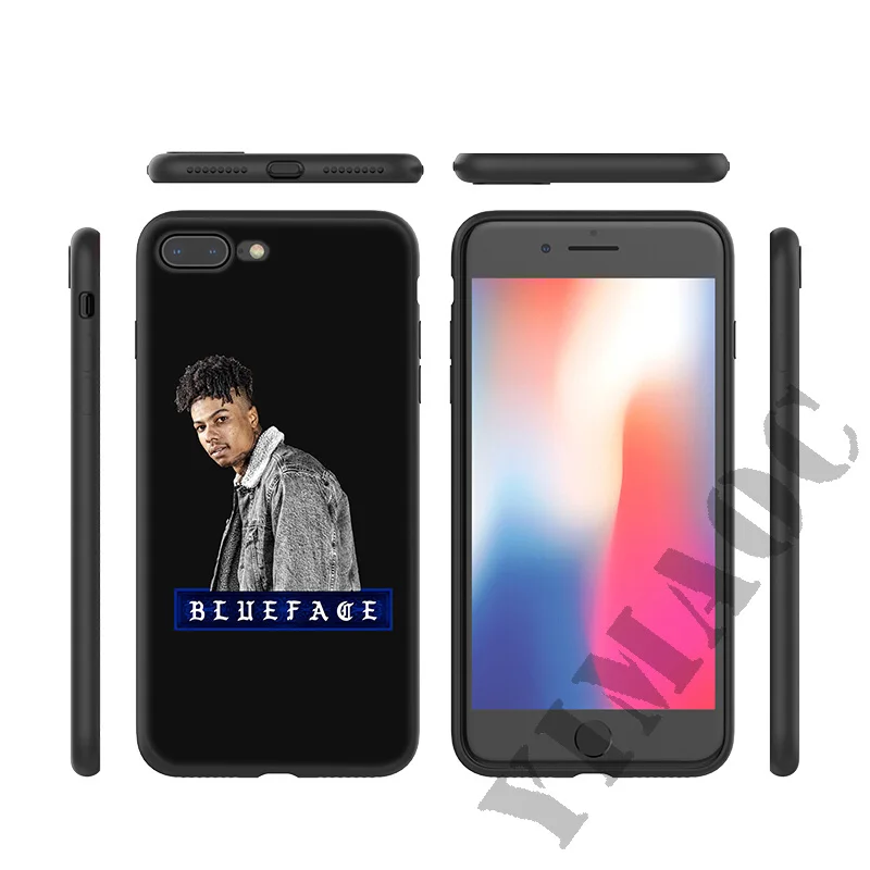 YIMAOC рэпер певец Blueface Мягкий силиконовый чехол для iPhone 11 Pro Xr Xs Max X или 10 8 7 6 6S Plus 5 5S SE