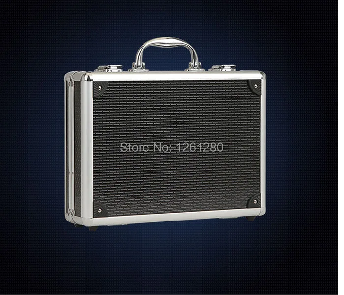 Бесплатная доставка портативный алюминиевый ящик для инструментов чехол