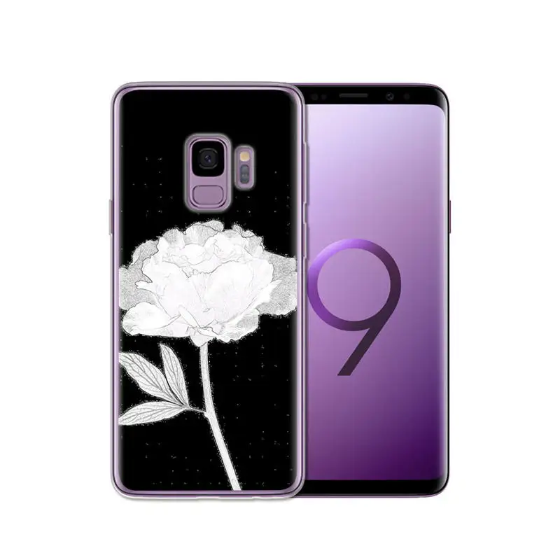 For Samsung Galaxy S6 S7 S8 S9 Edge Plus shell Soft Silicone TPU coque capa Starry sky phone Case Cover etui funda Romantic cool |