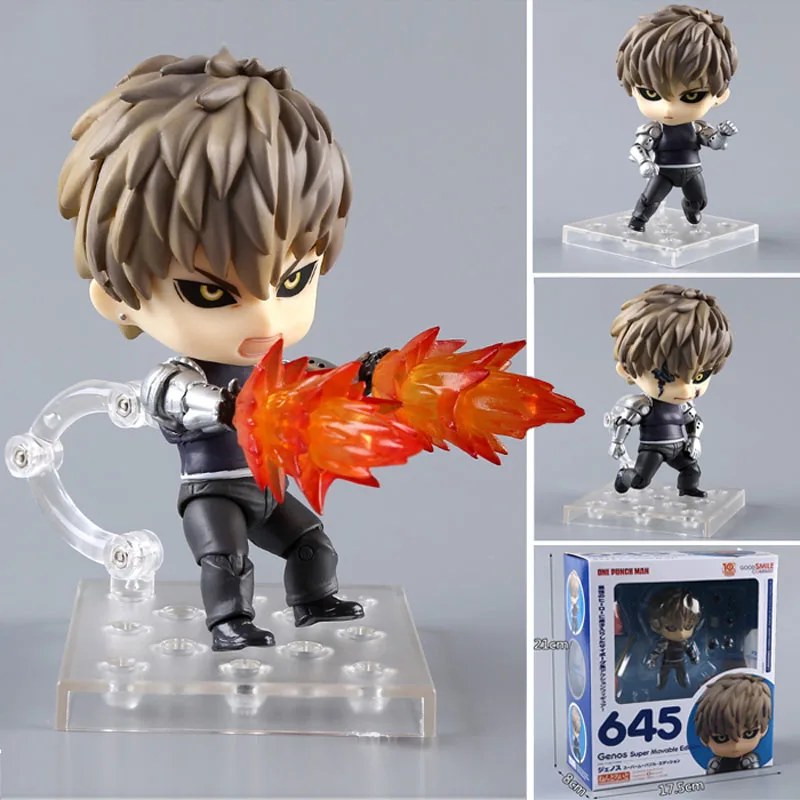 Бесплатная доставка 4 &quotАниме Nendoroid One Punch Man Genos супер подвижное издание в штучной