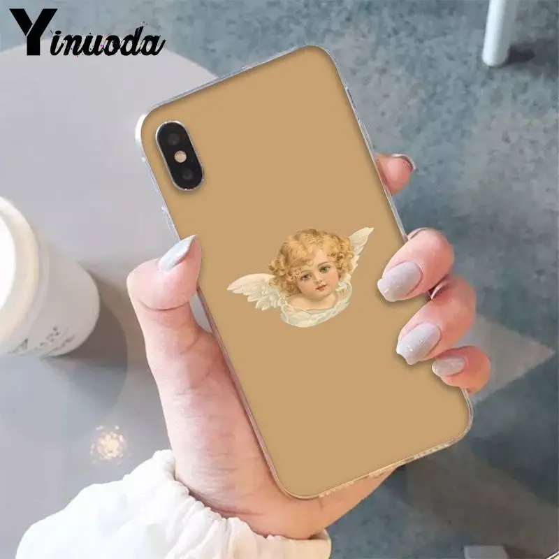 Yinuoda модный эстетический милый художественный популярный чехол для телефона для iPhone X XS MAX 6 6s 7 7plus 8 8Plus 5 XR 10 11 11pro 11promax - Цвет: A4