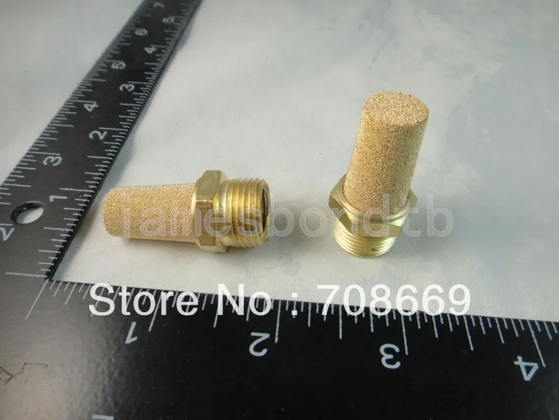 

10pcs Pneumatic Filter Silencer Sintered Bronze 1/8" BSPT