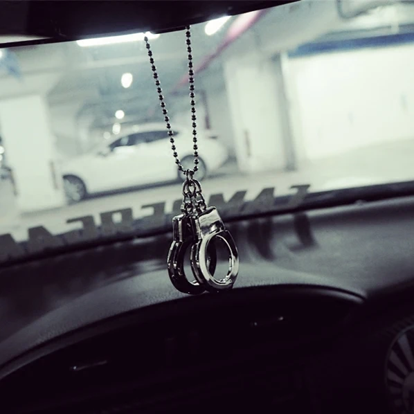 Подвеска для автомобиля подвесные наручники украшения интерьера украшение
