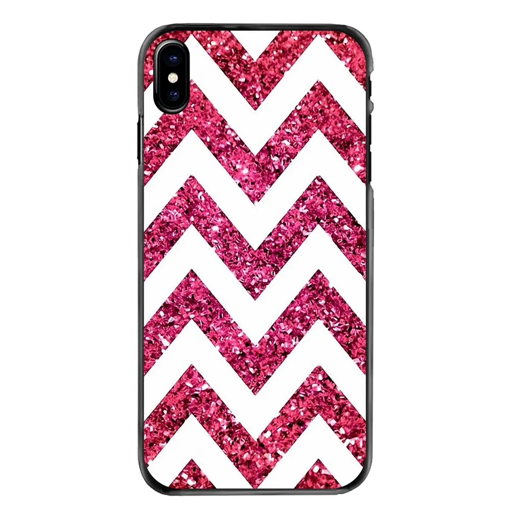 Phone Cover Bag Pink gold glitter sparkles Incredible chevron For Samsung Galaxy A3 A5 A7 A8 J1 J2 J3 J5 J7 Prime 2015 2016 2017 |