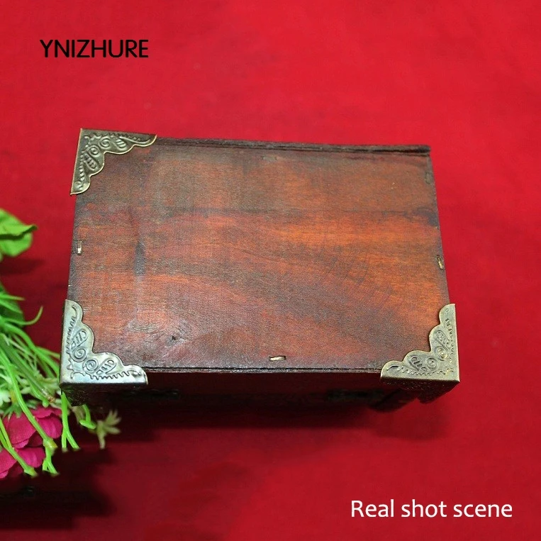 50 шт 25 мм антикварная фурнитура угловая сумка для упаковки Подарочная труба с