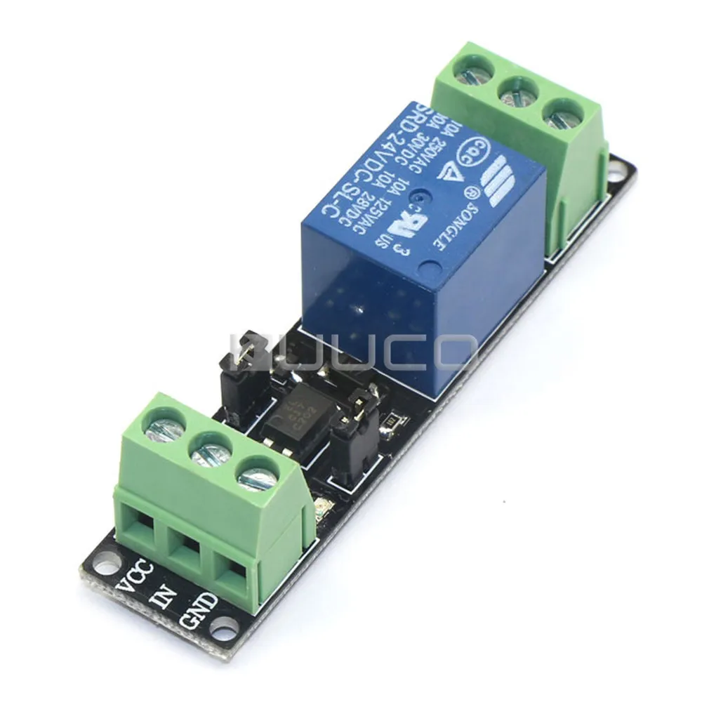 5 PCS/LOT High efficiency Load Controller DC 24V relay module/relay switch/Low/high Voltage Control # 090059 | Обустройство дома