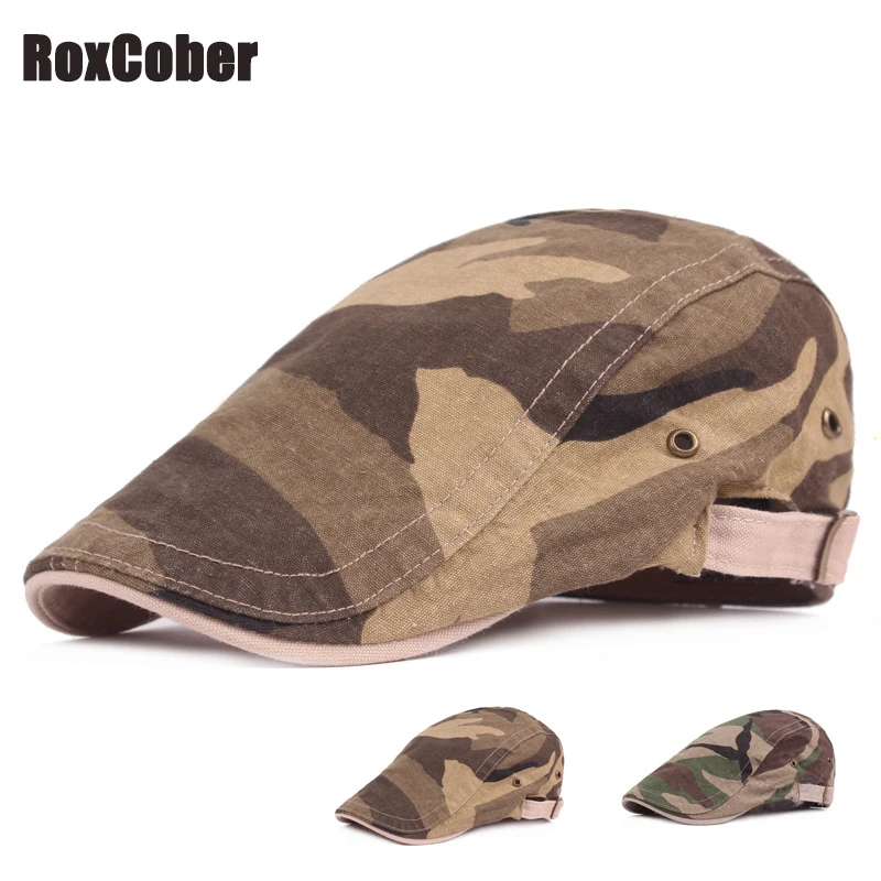 Кепка RoxCober Мужская камуфляжная хлопковая для гольфа вождения солнца улицы