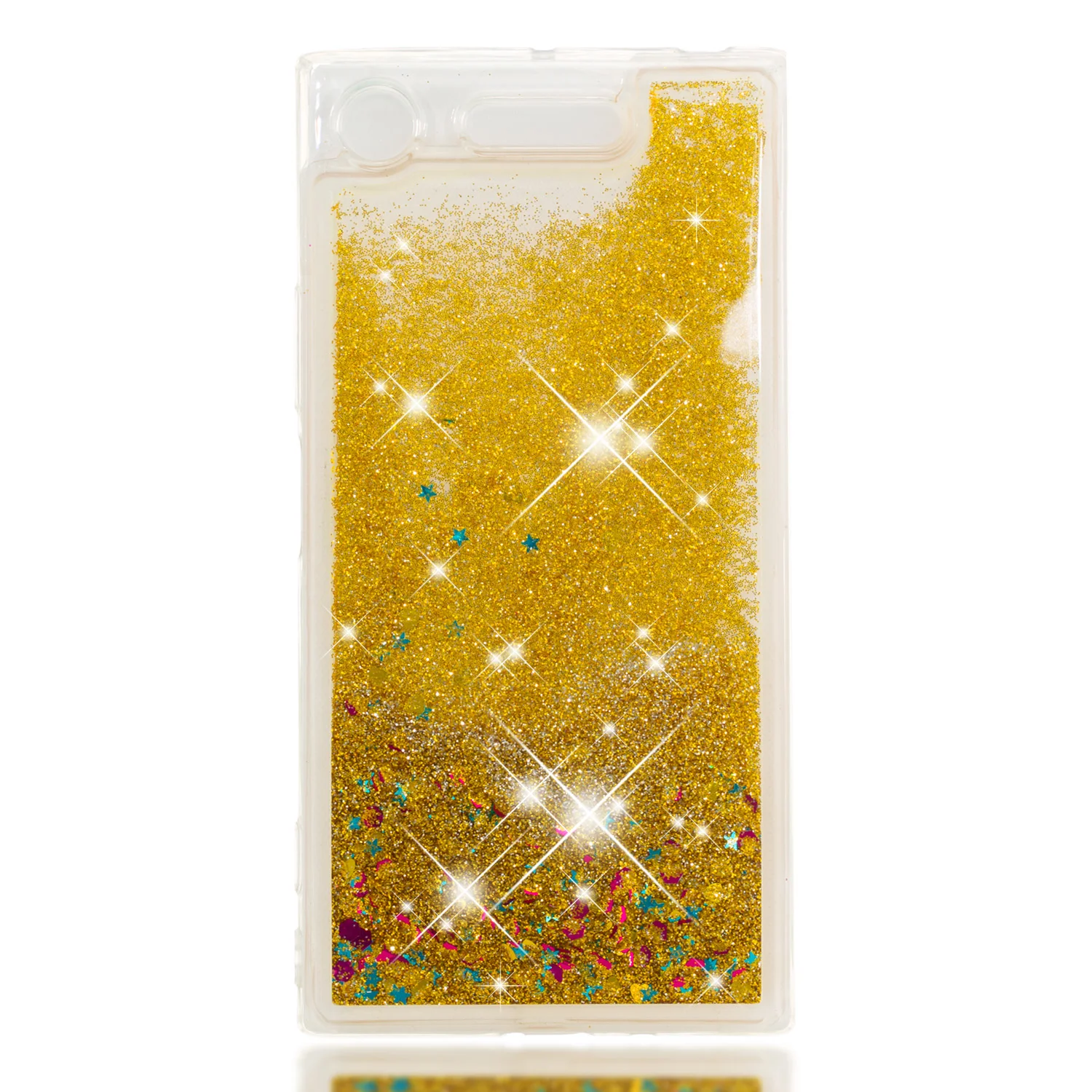 Мягкий чехол для Sony Xperia XZ1 Dual G8343 G8342 SO-01K TPU силиконовый телефона 2017 Блестящий
