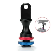 hotcold shoe ys mount arm adapter 360%c2%b0 turnable for diving underwater camera waterproof housings case videoflashstrobe
