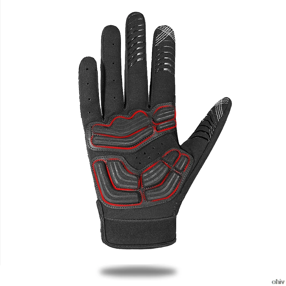 WOSAWE moto rcycle перчатки полный палец силиконовые Нескользящие перчатки moto rbike moto cross Guantes de moto luvas de moto cicleta Gant moto