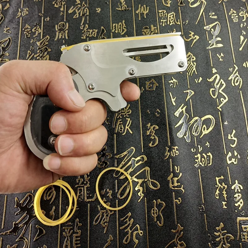 Игрушечный мини пистолет из нержавеющей стали последовательное использование