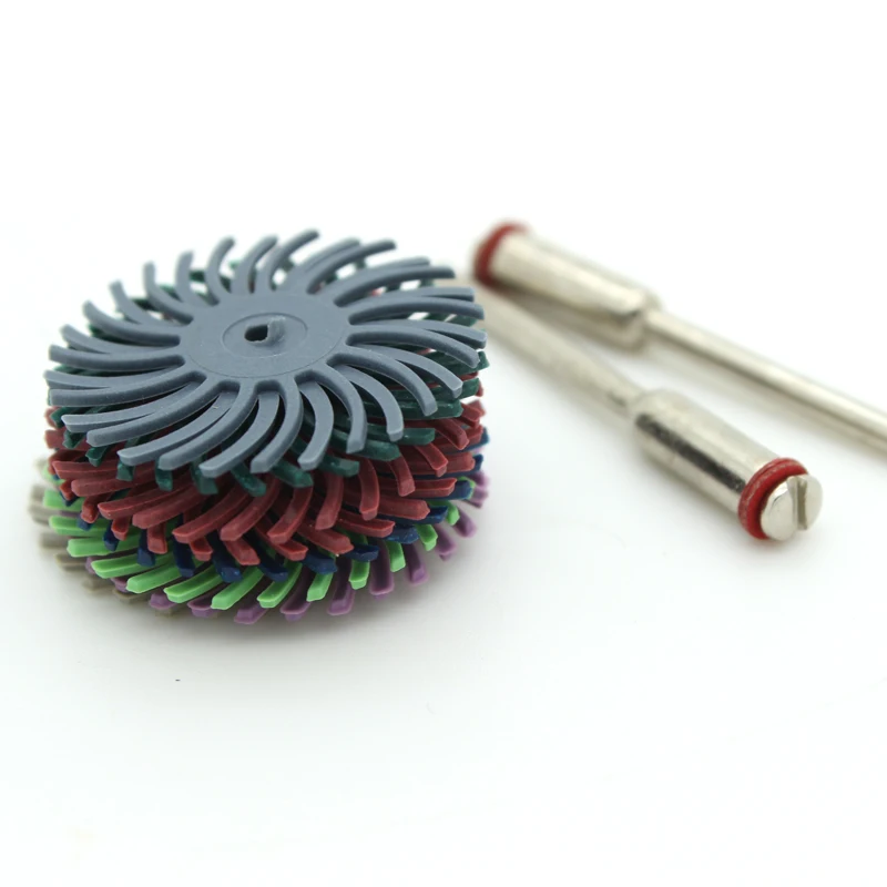 Шт. 50 шт. ювелирные инструменты радиальная щетина кисточки полировки