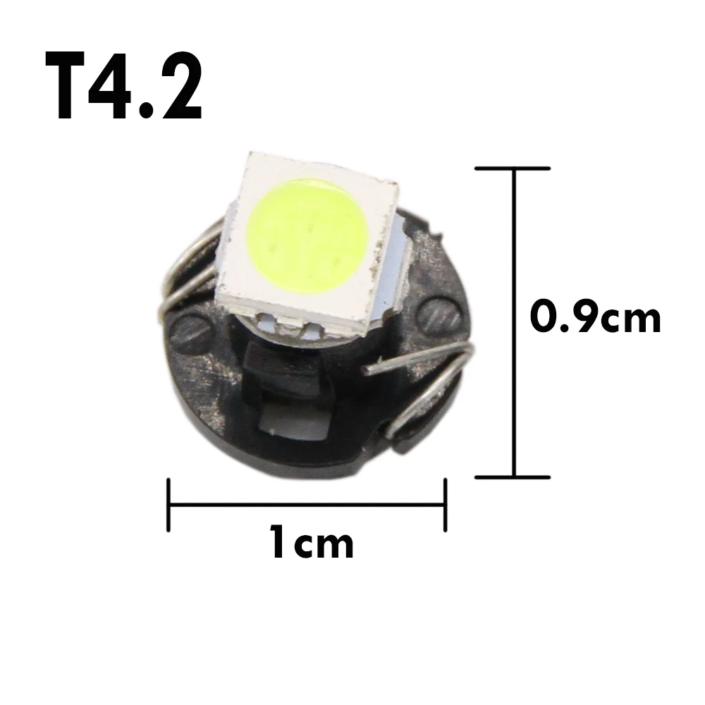 10 шт. Автомобильные светодиодные лампы T3 T4.2 T4.7|Сигнальная лампа| |