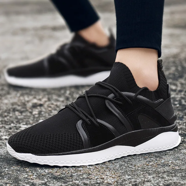 Ake Sia/мужские модные вязаные сетчатые Эспадрильи на шнуровке Zapatillas повседневная