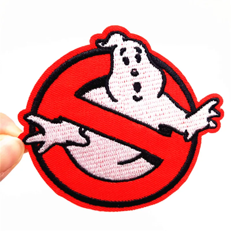 Значки-нашивки для фильма Ghostbuster утюжок шитья на вышитой аппликацией одежды