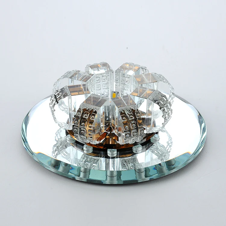 Новые современные хрустальные светодиодные прихожей освещение гостиной Lamparas De