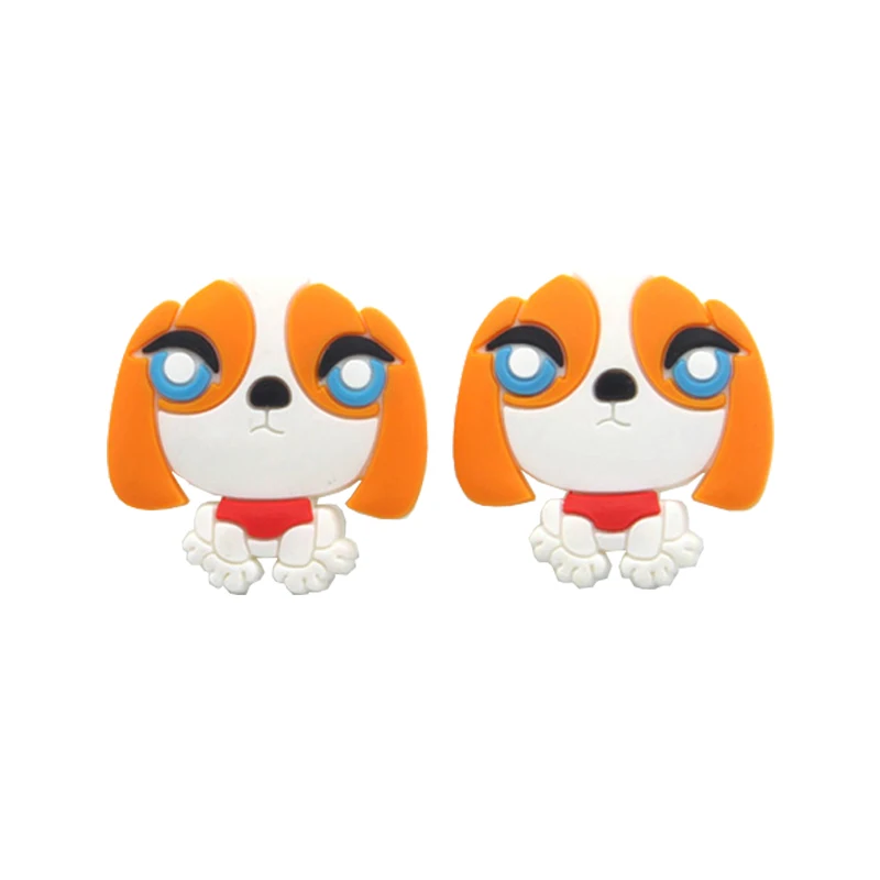 10 шт. Лидер продаж мягкая резинка комод круглые ручки для ящиков детей с героями