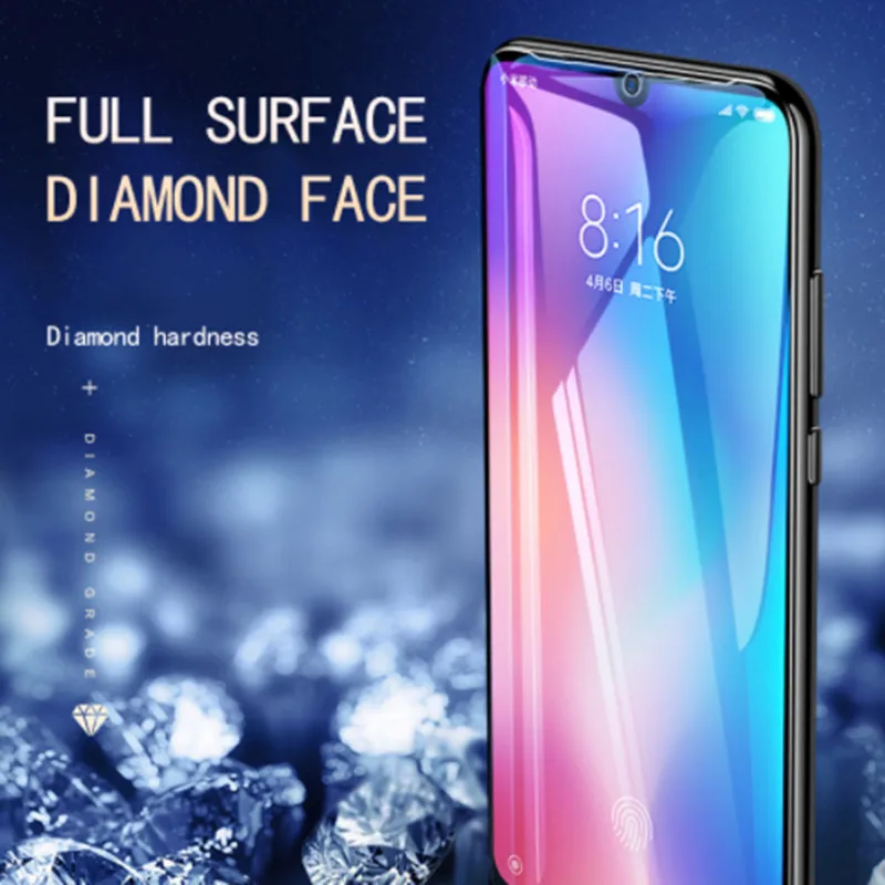 9D стеклянная пленка для Xiaomi Redmi Note 5 6 7 Pro полное покрытие Защита экрана 4x 4a 5a 6a 4X