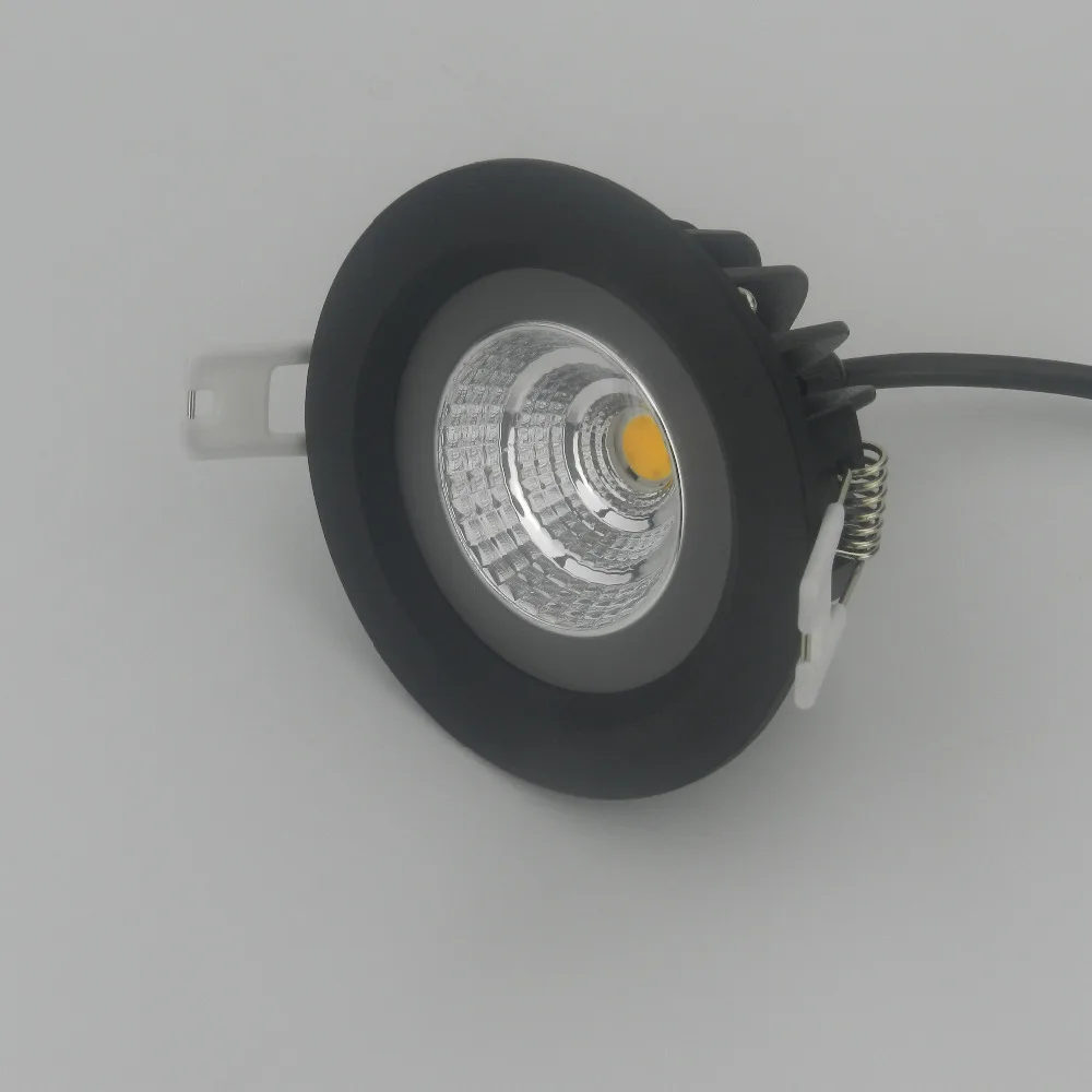Светодиодный потолочный светильник круглая Встраиваемая лампа COB CREE 12 Вт для
