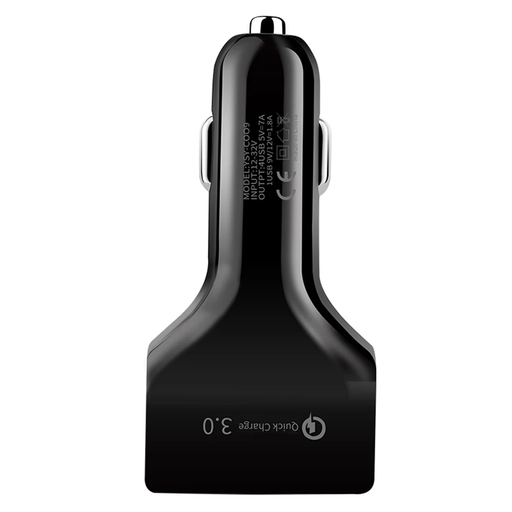 

Fast Charging Car Charger 4 USB QC3.0+3.5A Charger USB Car