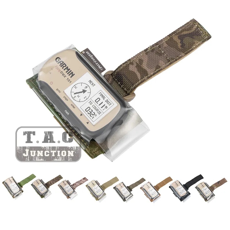 ЭМЕРСОН Тактический GPS Чехол с металлическим креплением MP7 для Mini Geko 401 и Garmin Foretrex