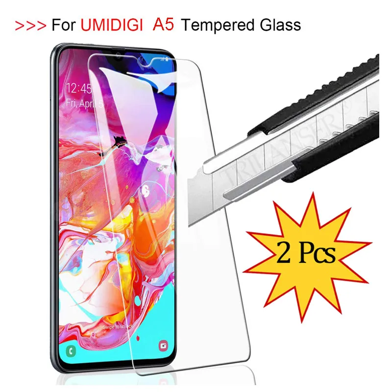 TRILANSER закаленное стекло для Umidigi A5 Pro юмидиджи а5 про Защитная стеклянная пленка pro