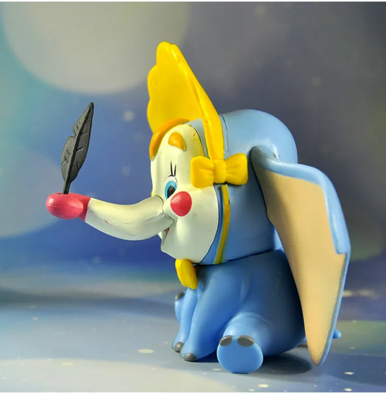 Детские игрушки Disney 10 см слон Дамбо фигурка из аниме ПВХ экшн-фигурки для детей