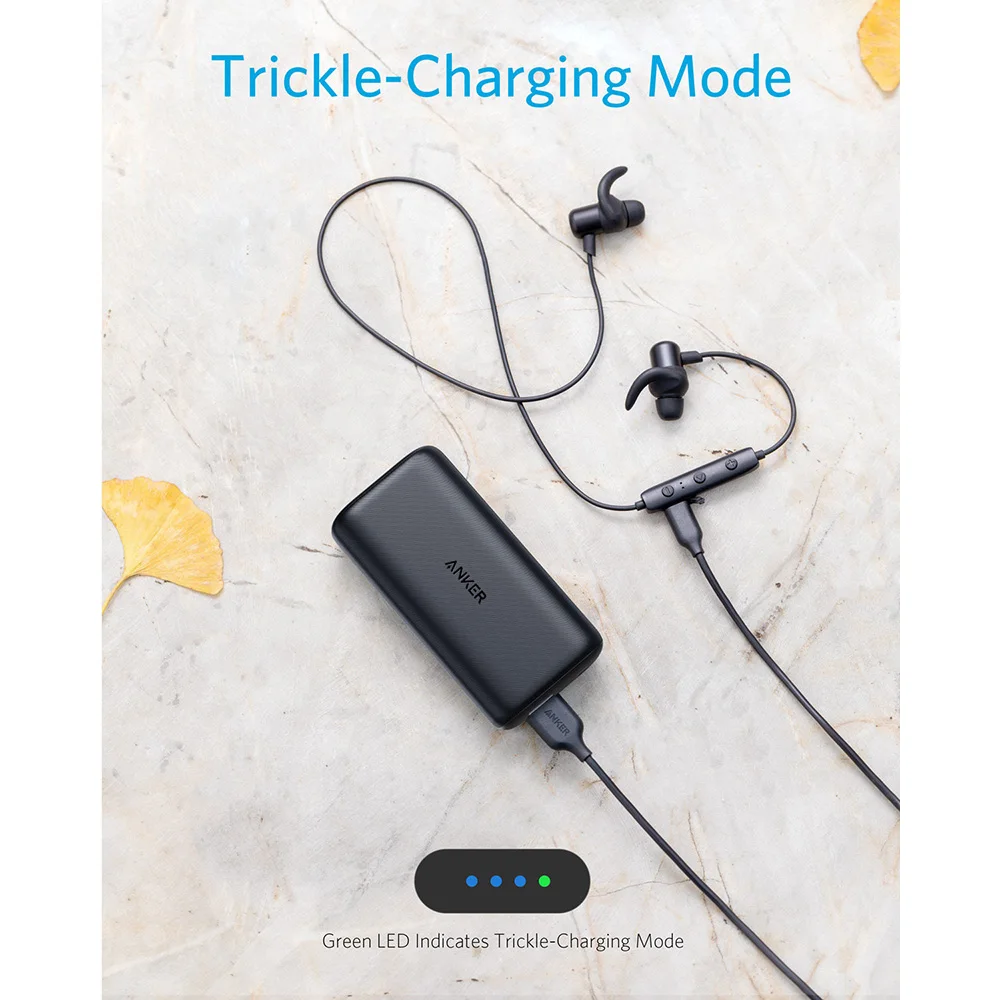 Anker power Core 10000 Redux ультра-маленький внешний аккумулятор мАч портативное зарядное